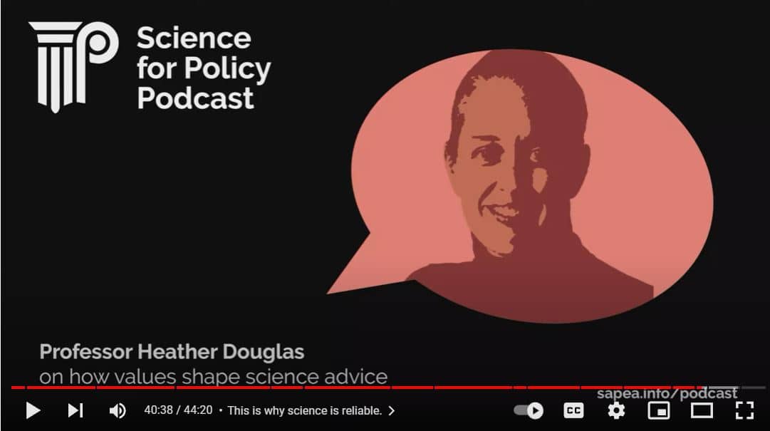 Heather Douglas on How Values Shape Science Advice